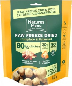 Natures Menu Complete Freeze Dry Food - Chicken